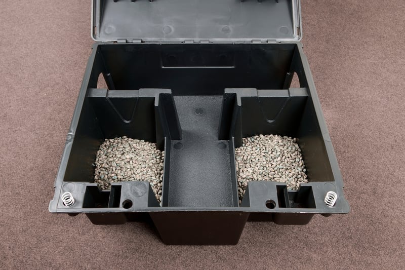 Bait box - Open