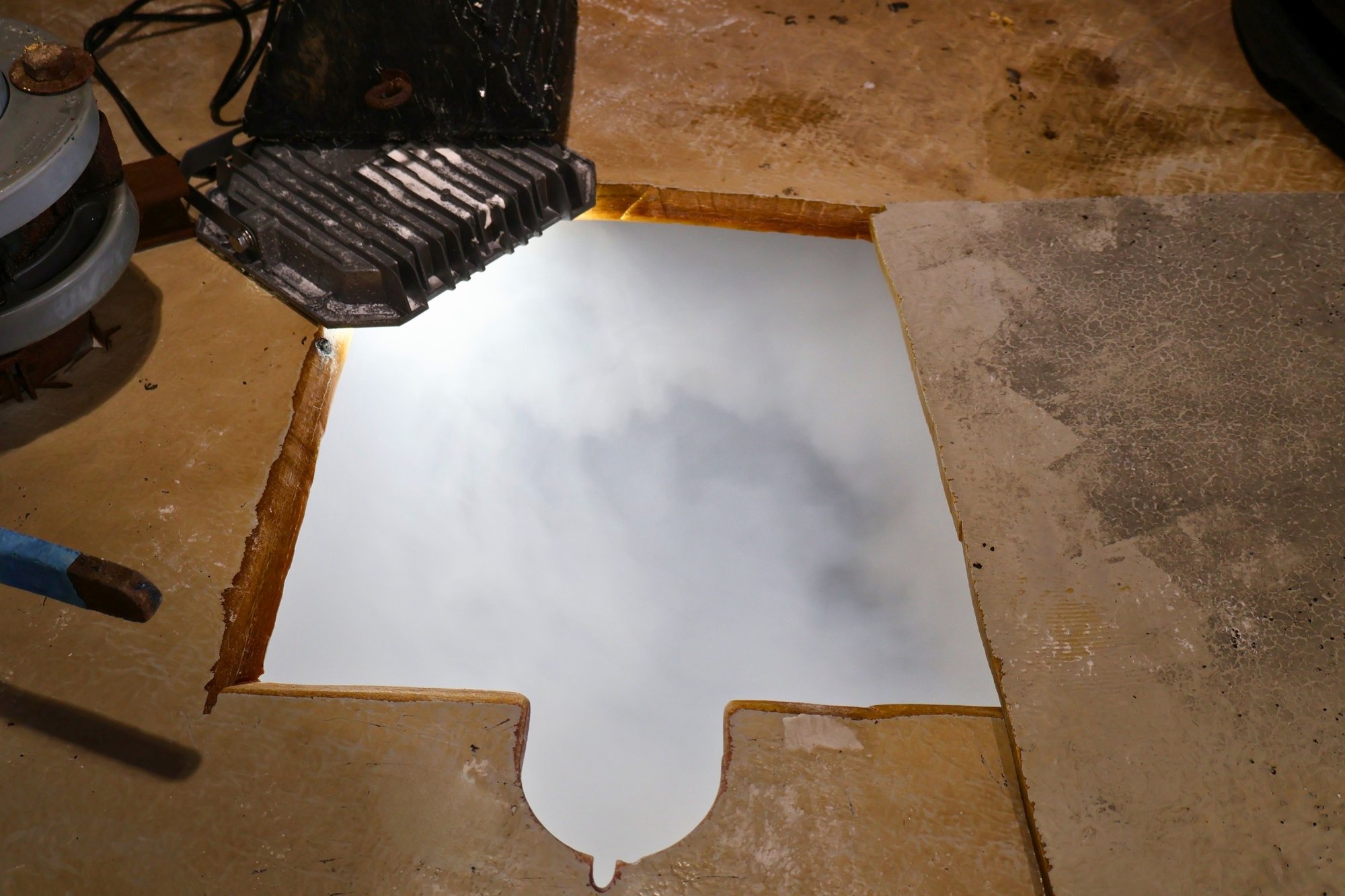 Chemical mixing drum