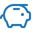 Piggy bank icon