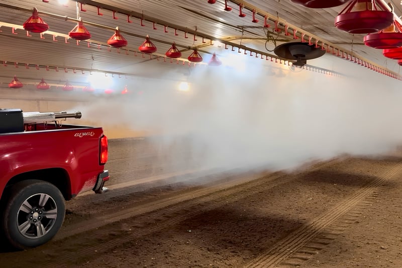 Disinfection application