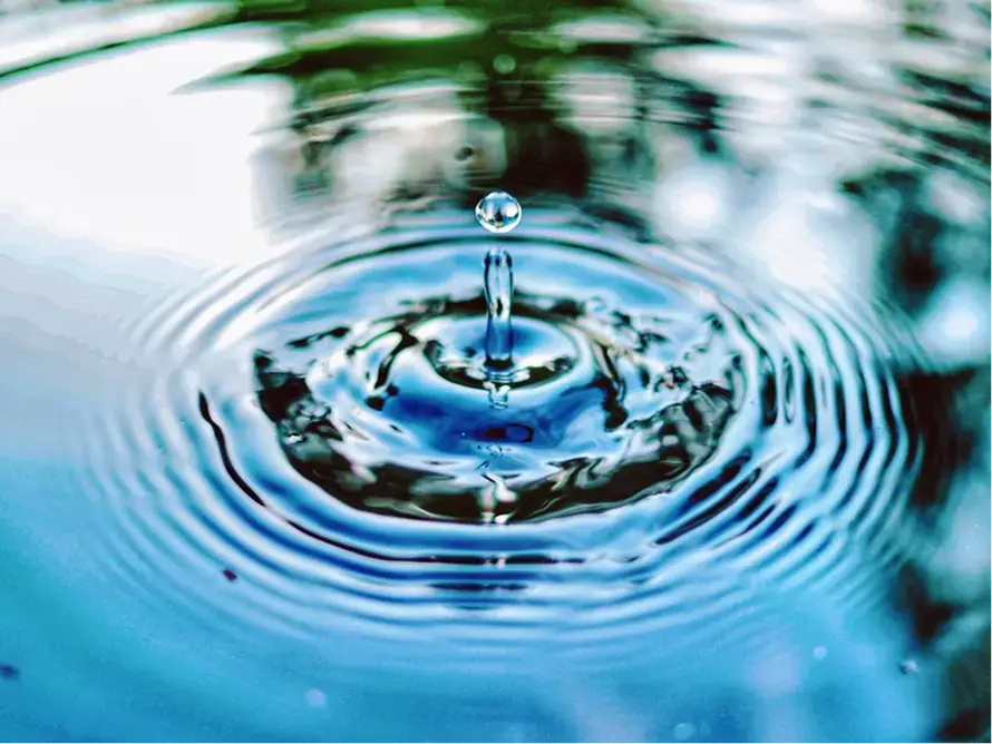 Drop of water image