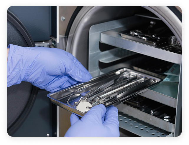 Medical equipment sterilization